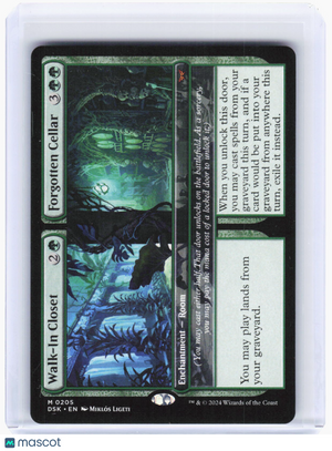 2024 MTG—Walk-In Closet // Forgotten Cellar #205 (DSK)—Mythic Non-Foil