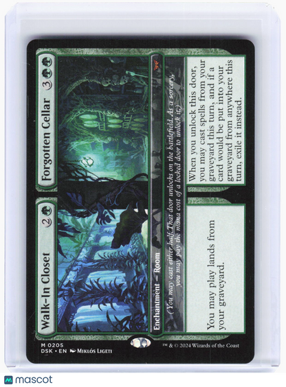 2024 MTG—Walk-In Closet // Forgotten Cellar #205 (DSK)—Mythic Non-Foil