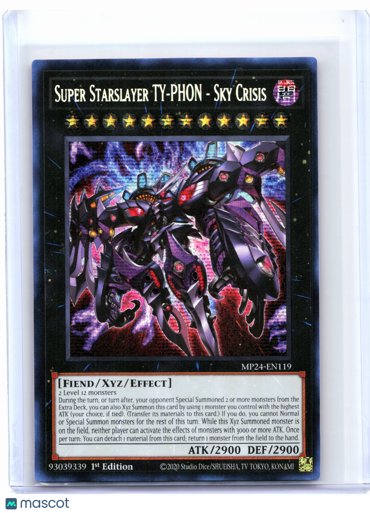 2024 YuGiOh!—Super Starslayer TY-PHON - Sky Crisis #MP24-EN119—PScR (1st Ed)