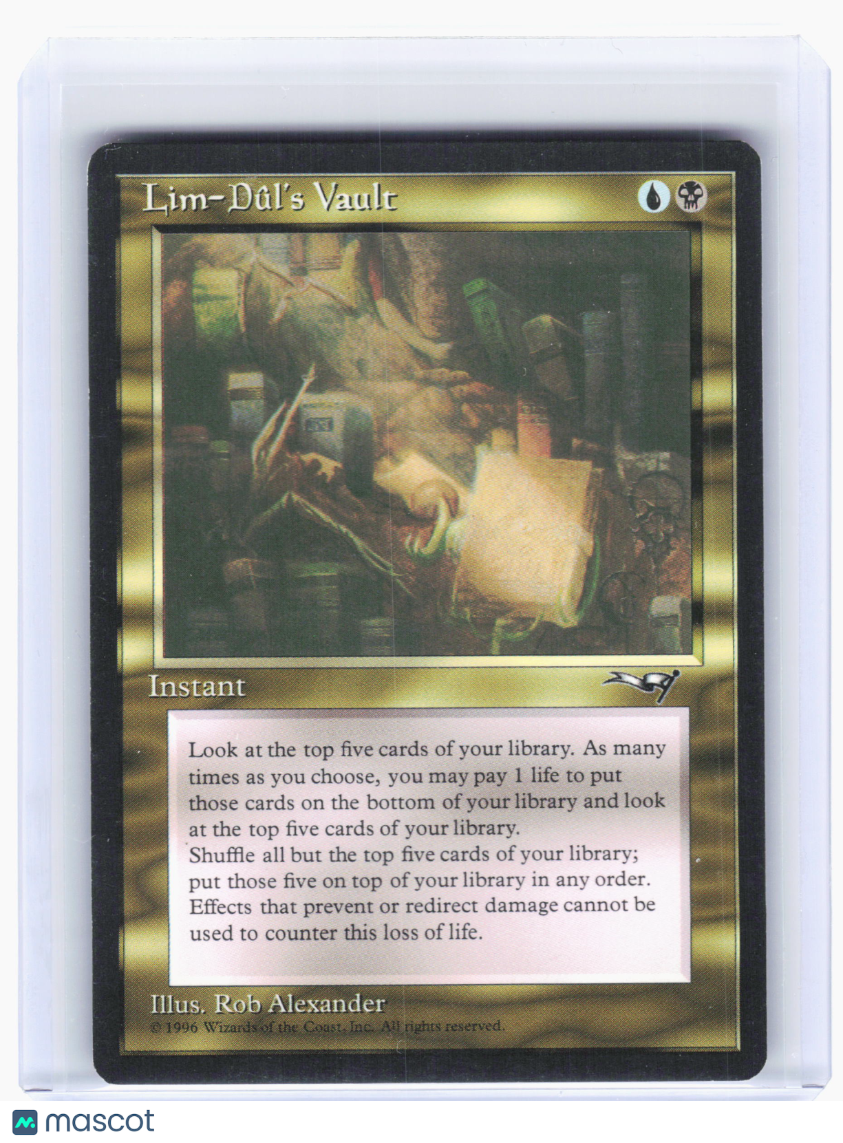 1996 Magic: The Gathering—Lim-Dûl's Vault #192 Alliances—Uncommon Nonfoil [LP]