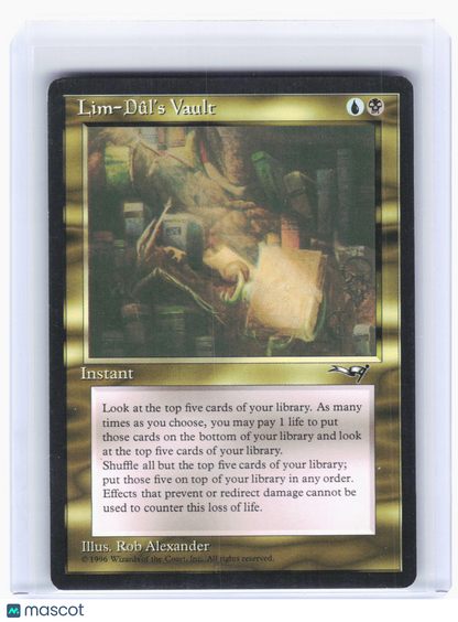 1996 Magic: The Gathering—Lim-Dûl's Vault #192 Alliances—Uncommon Nonfoil [LP]