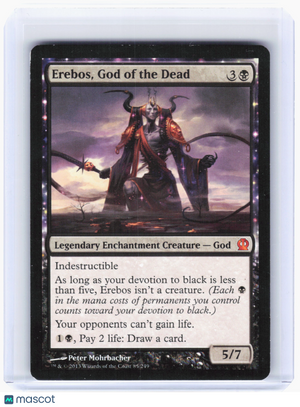 2013 Magic: The Gathering—Erebos, God of the Dead #85 Theros—Mythic Nonfoil [MP]