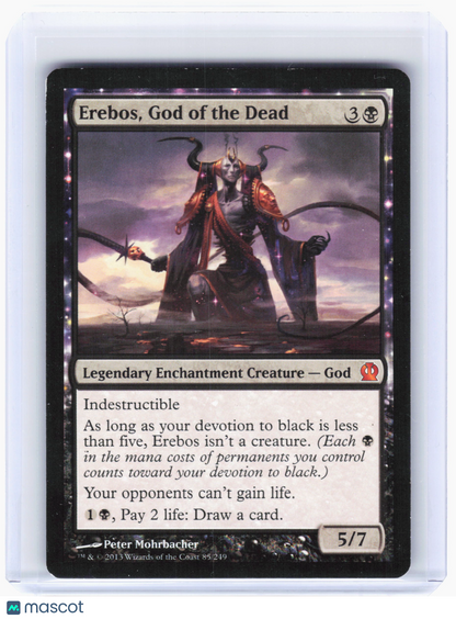 2013 Magic: The Gathering—Erebos, God of the Dead #85 Theros—Mythic Nonfoil [MP]