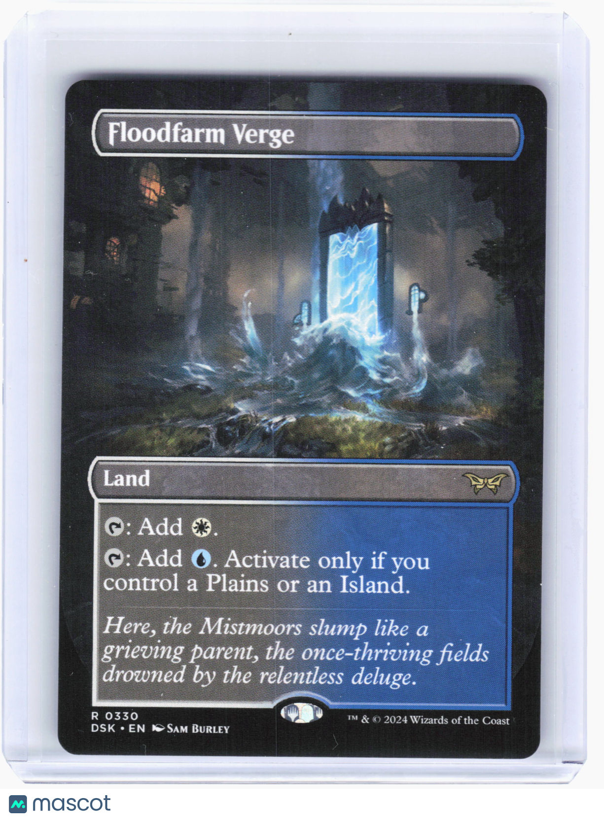2024 Magic: The Gathering—Floodfarm Verge #330 DSK—Rare Nonfoil (Borderless)