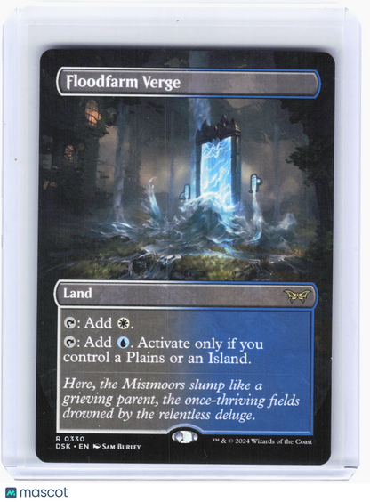 2024 Magic: The Gathering—Floodfarm Verge #330 DSK—Rare Nonfoil (Borderless)