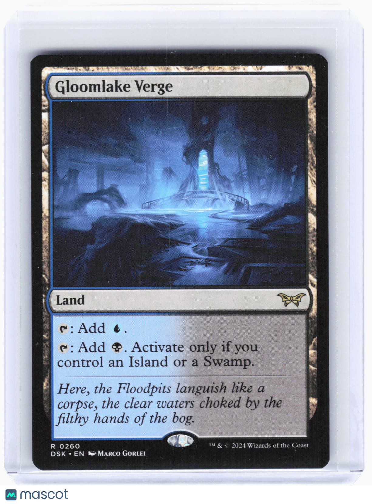 2024 Magic: The Gathering—Gloomlake Verge #260 DSK—Rare Nonfoil