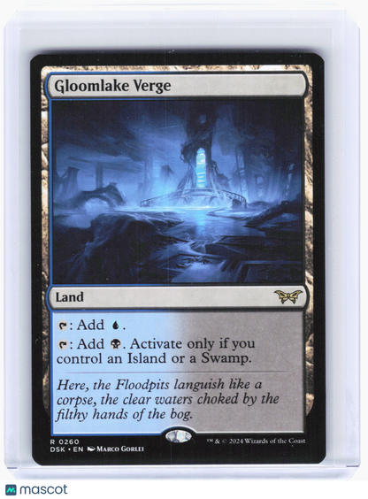 2024 Magic: The Gathering—Gloomlake Verge #260 DSK—Rare Nonfoil