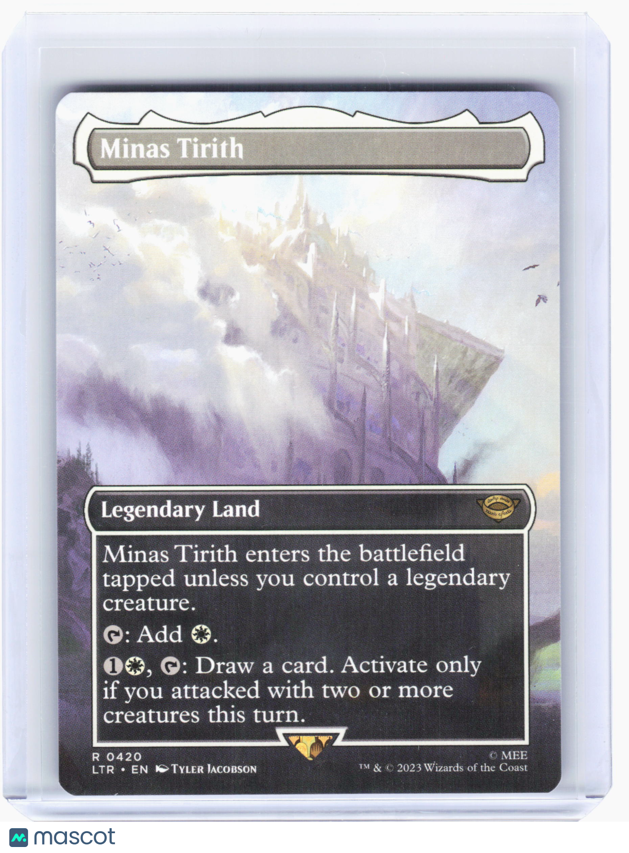 2023 Magic: The Gathering—Minas Tirith #420 LTR—Rare Nonfoil (Borderless)