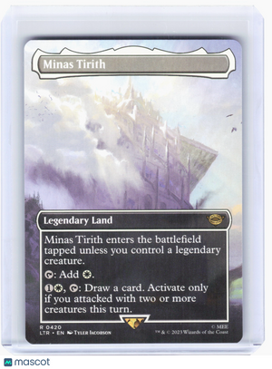 2023 Magic: The Gathering—Minas Tirith #420 LTR—Rare Nonfoil (Borderless)