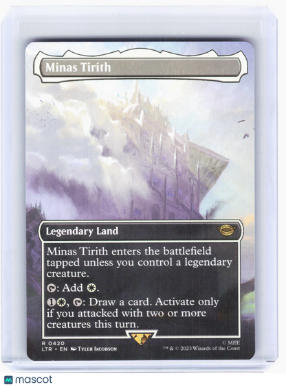 2023 Magic: The Gathering—Minas Tirith #420 LTR—Rare Nonfoil (Borderless)