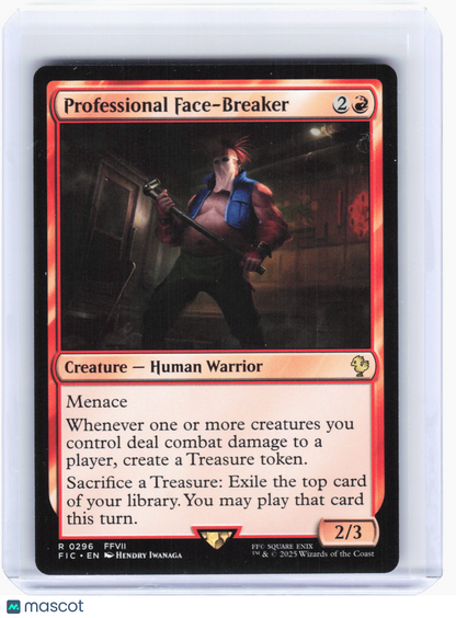 2025 Magic: The Gathering—Professional Face-Breaker #296 FIC—Rare Nonfoil