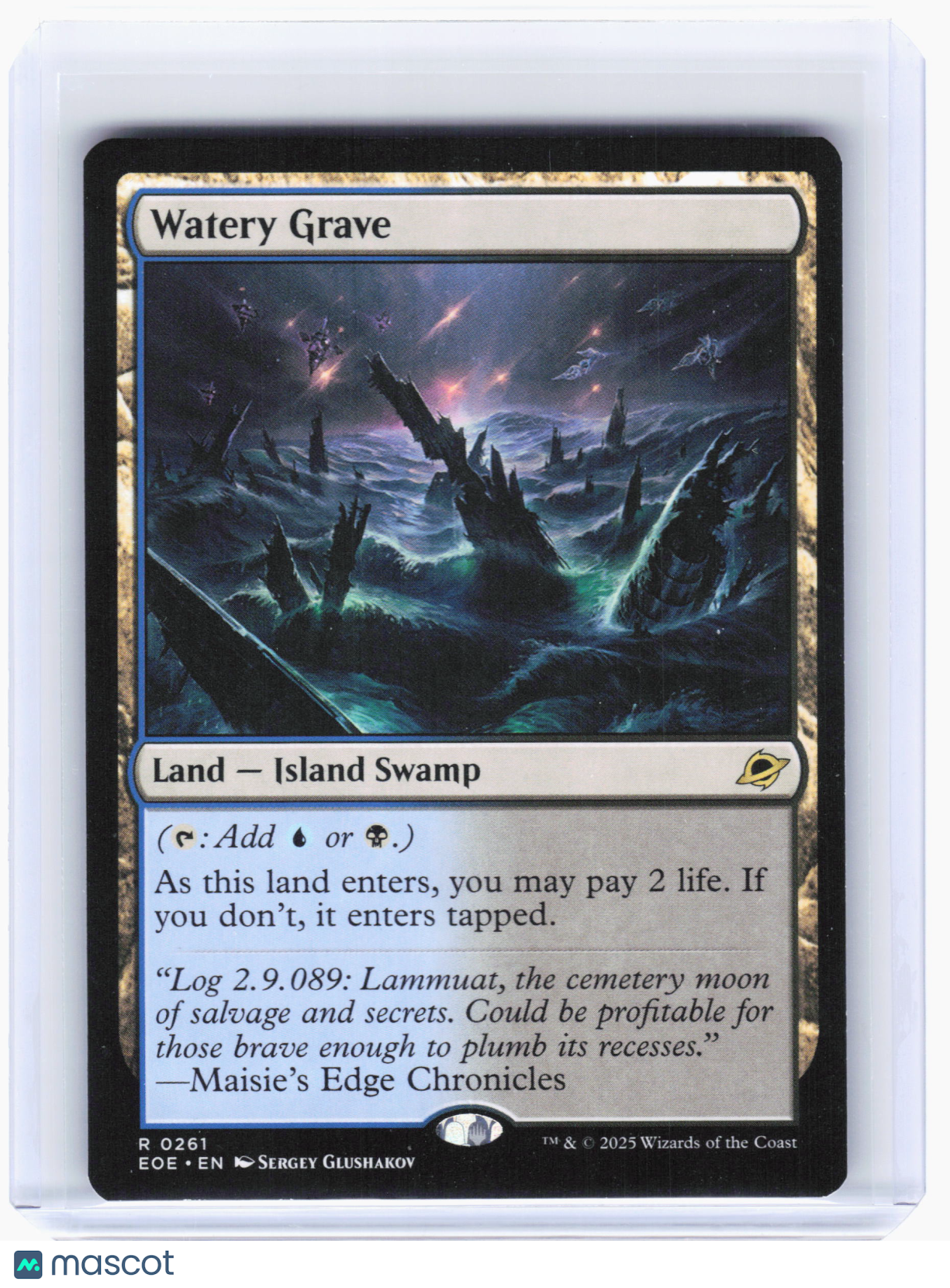 2025 Magic: The Gathering—Watery Grave #261 Edge of Eternities—Rare Nonfoil