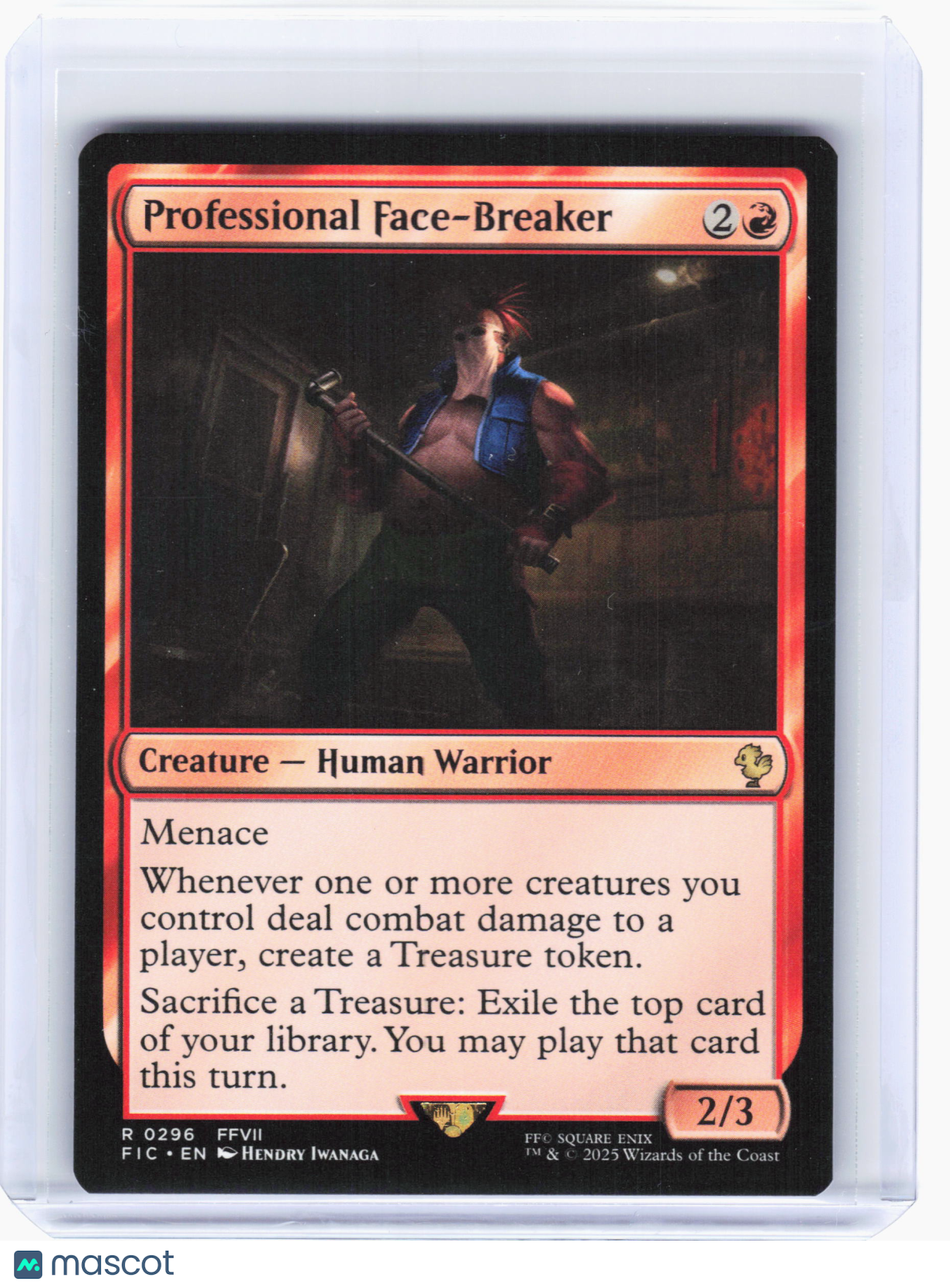 2025 Magic: The Gathering—Professional Face-Breaker #296 FIC—Rare Nonfoil