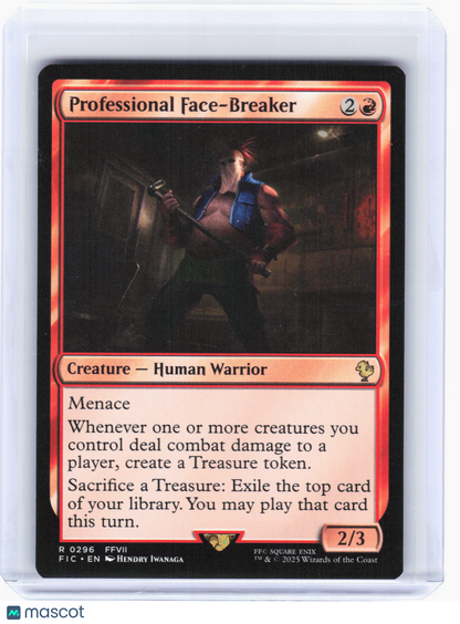 2025 Magic: The Gathering—Professional Face-Breaker #296 FIC—Rare Nonfoil