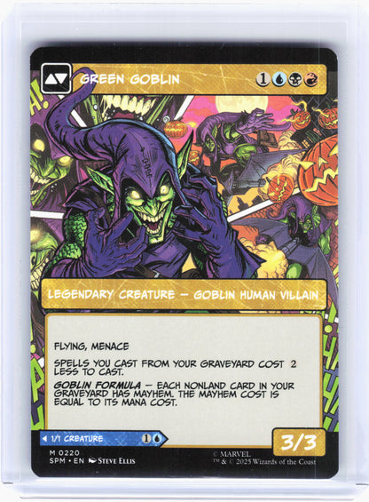 2025 MTG—Green Goblin Norman Osborn #220 SPM—M Nonfoil (BRD) (Double-Faced)