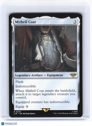 2023 Magic: TG—Mithril Coat #245 LTR—Rare Nonfoil