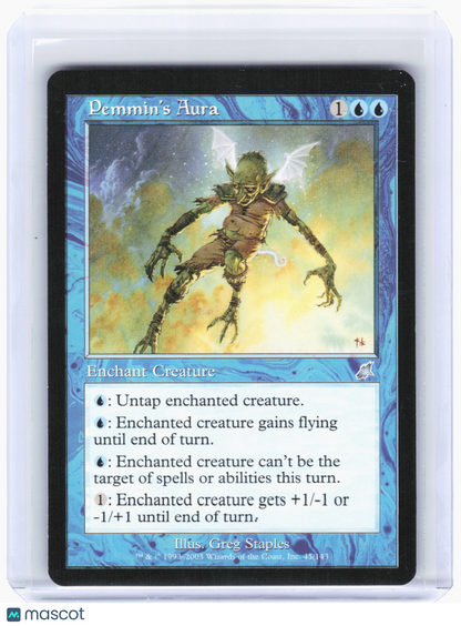 2003 Magic: TG—Pemmin's Aura #45 Scourge—Uncommon Nonfoil (Retro Frame)