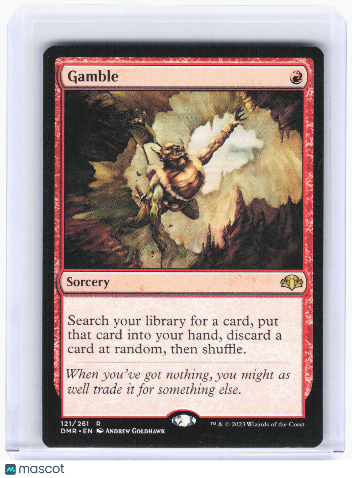 2023 Magic: The Gathering—Gamble #121 Dominaria Remastered—Rare Non-Foil