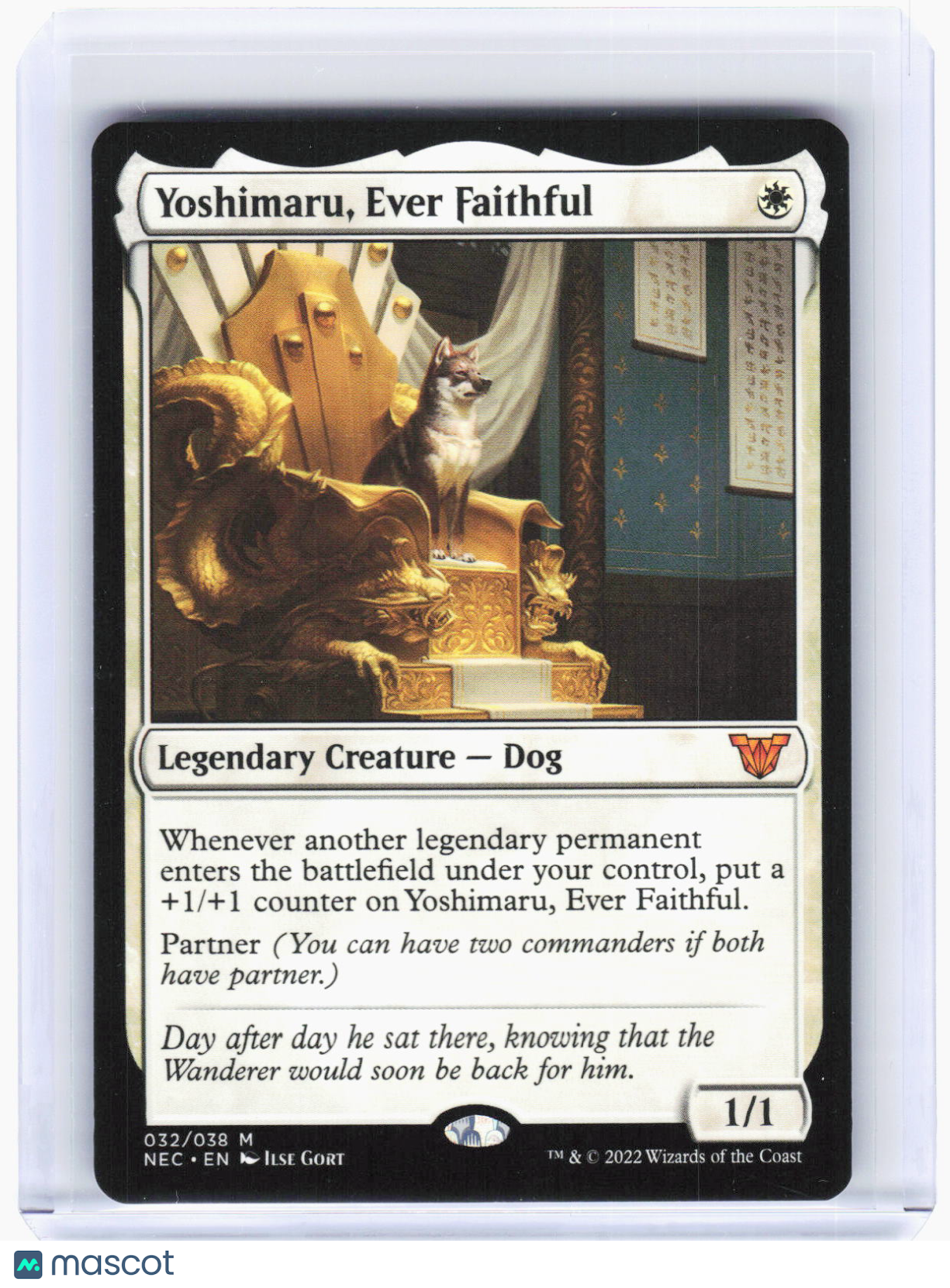 2022 Magic: The Gathering—Yoshimaru, Ever Faithful #32 (NEC)—Mythic Non-Foil