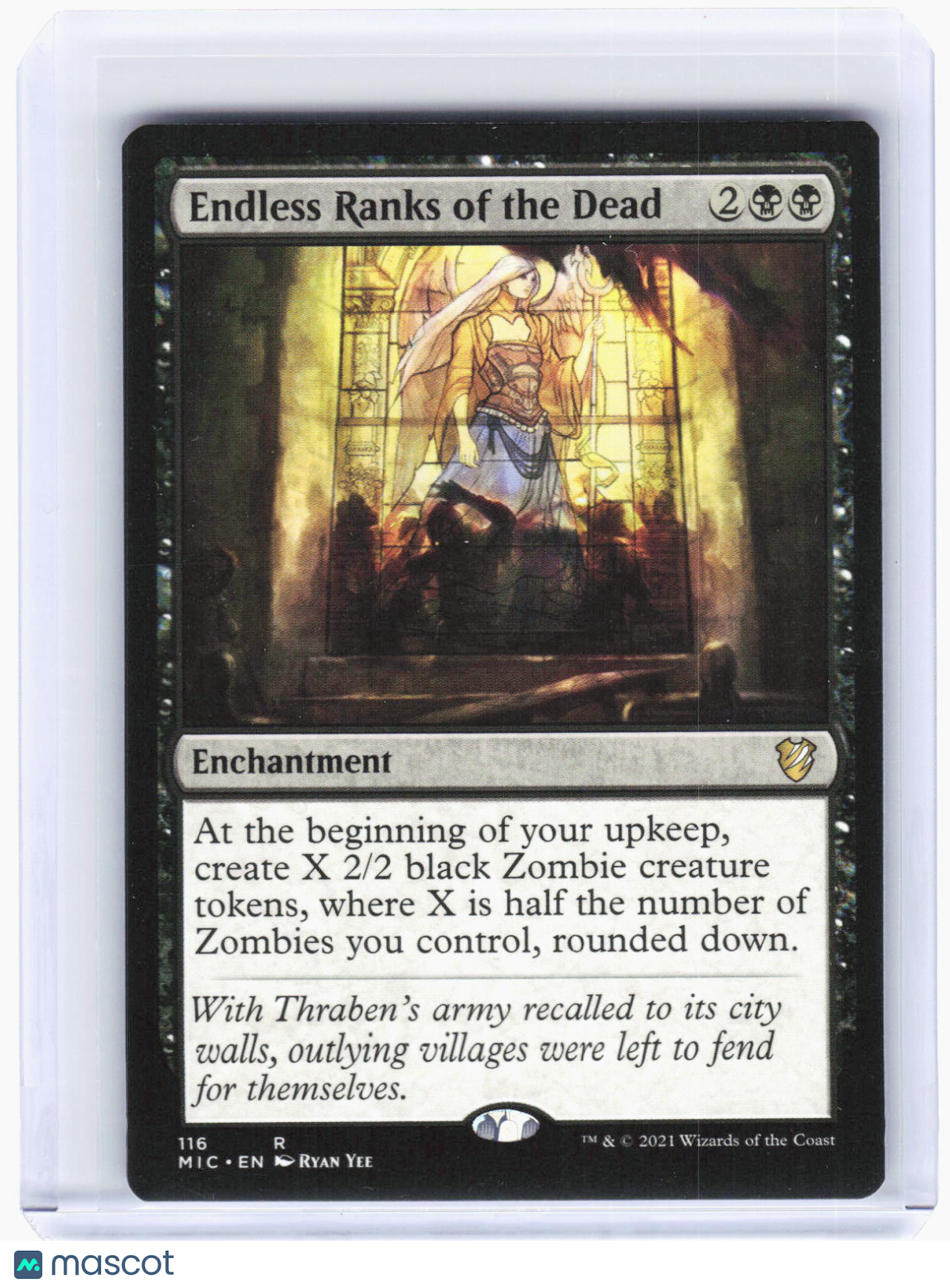 2021 Magic: The Gathering—Endless Ranks of the Dead #116 (MIC)—Rare Non-Foil