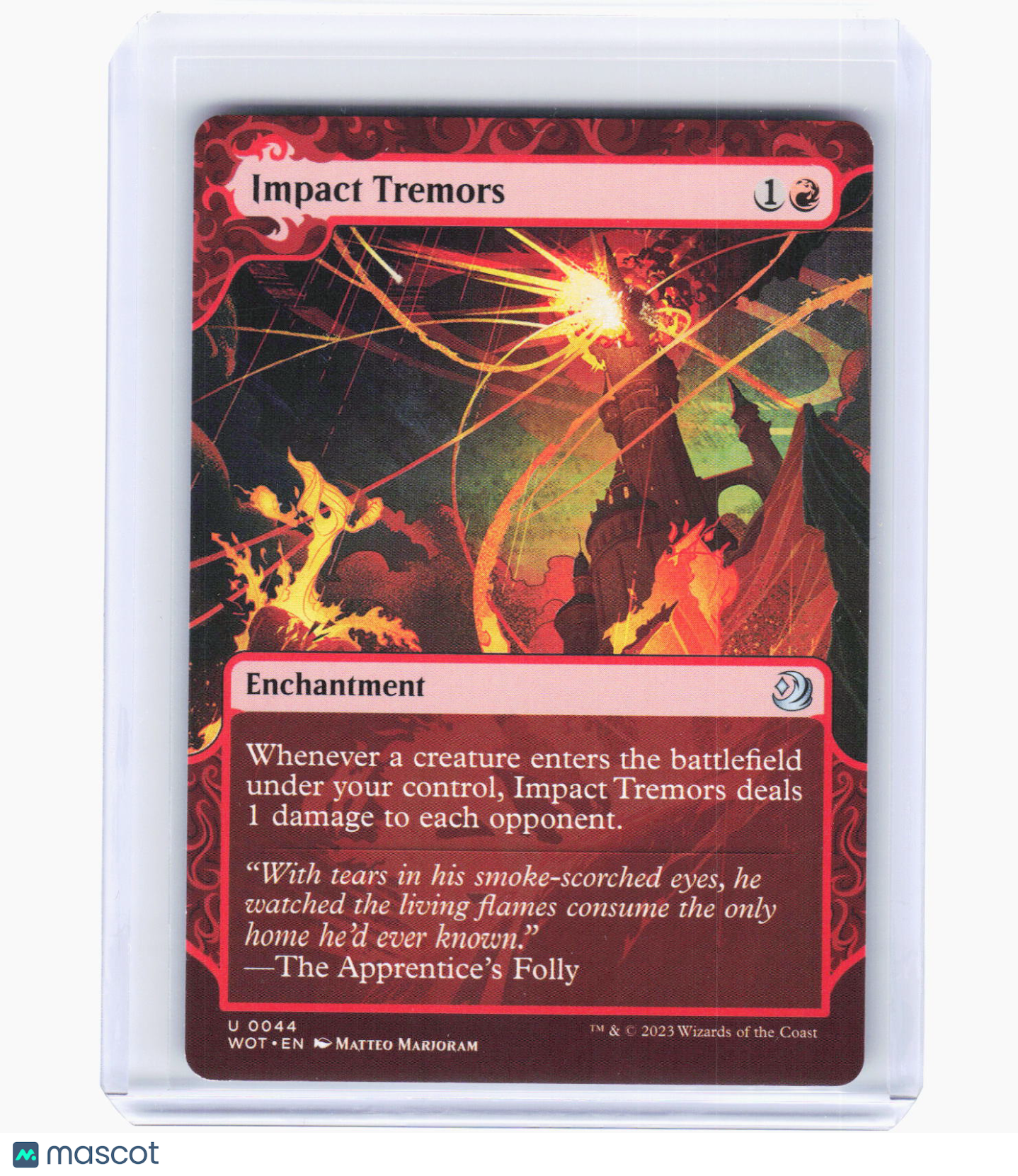 2023 Magic: The Gathering—Impact Tremors #44 (WOT)—Uncommon Non-Foil