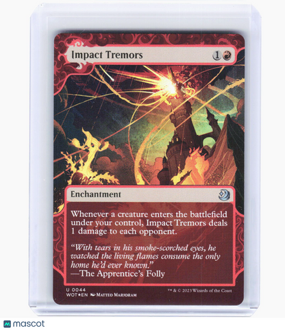 2023 Magic: The Gathering—Impact Tremors #44 (WOT)—Uncommon Foil