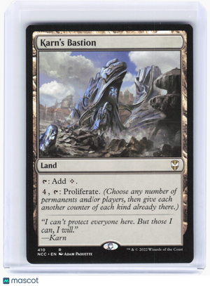 2022 Magic: The Gathering—Karn's Bastion #410 (NCC)—Rare Non-Foil