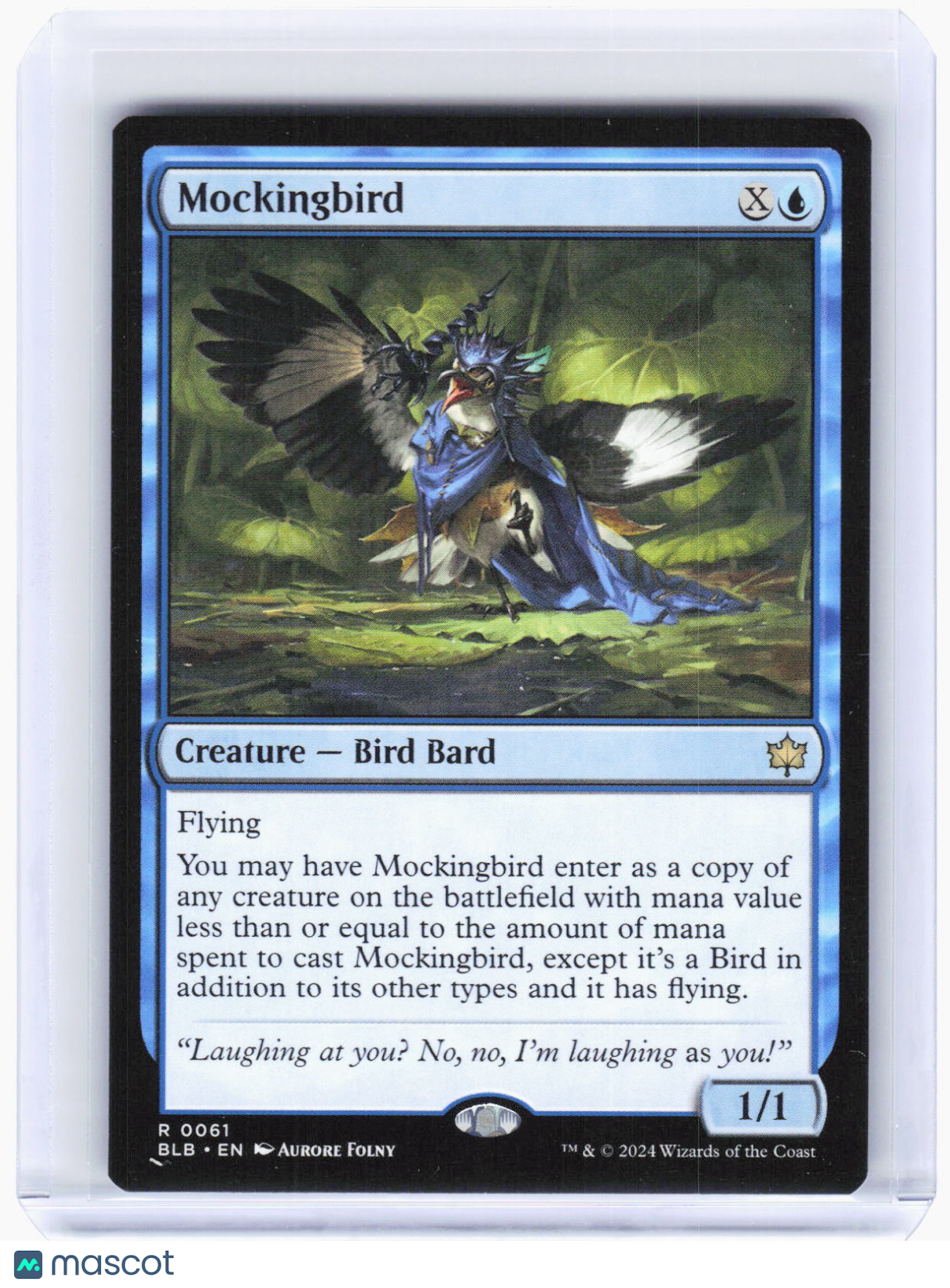 2024 Magic: The Gathering—Mockingbird #61 Bloomburrow—Rare Non-Foil