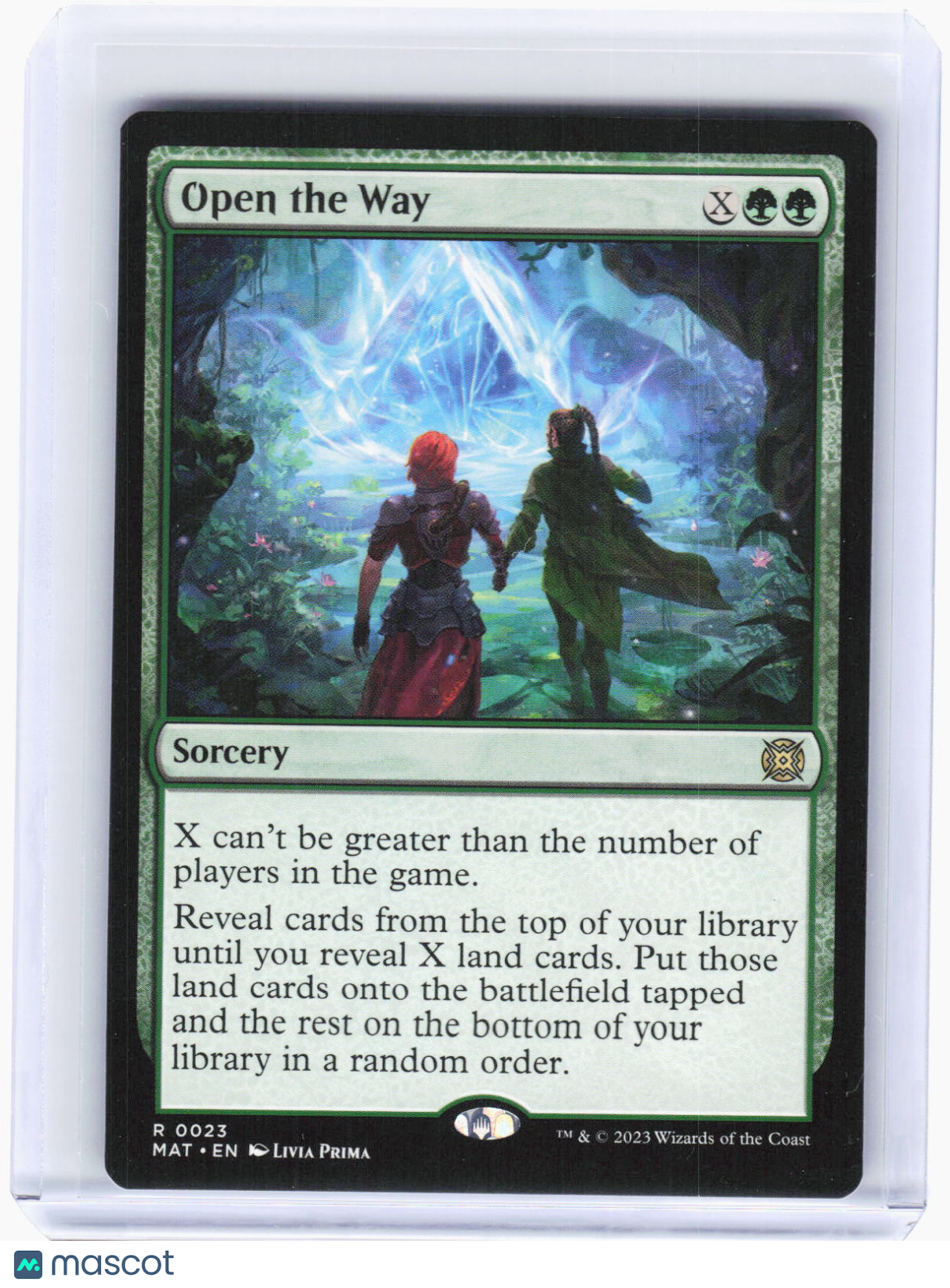 2023 Magic: The Gathering—Open the Way #23 (MAT)—Rare Non-Foil
