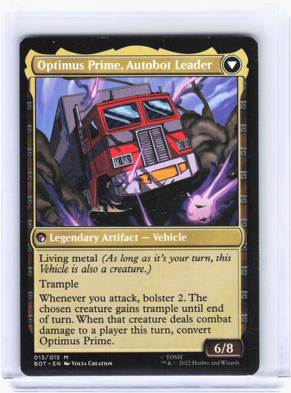 2022 Magic: The Gathering—Optimus Prime, Hero #13 (BOT)—Mythic Non-Foil