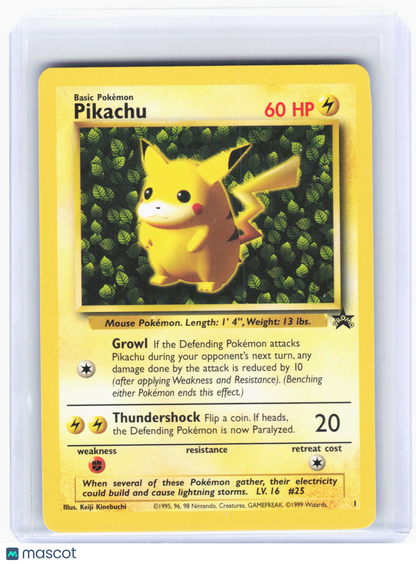 1999 Pokemon—Pikachu #1 WoTC Promo—Black Star Promo Nonholo [Lightly Played]