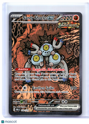 2025 Pokemon—Sandy Shocks ex #250 Prismatic Evolutions—Special Illustration Rare