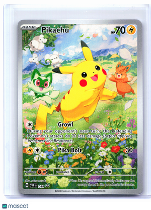 2024 Pokemon—Pikachu #088 Scarlet & Violet Promos—Black Star Promo Holo