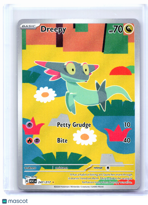 2026 Pokemon—Dreepy #247/217 Ascended Heroes—Illustration Rare Holo