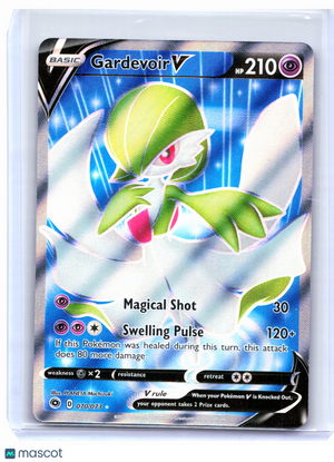 2020 Pokemon—Gardevoir V (Full Art) #070/073 Champion’s Path—Ultra Rare Holo