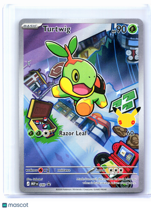 2026 Pokemon—Turtwig #040 Mega Evolution Promo—Black Star Promo Holo
