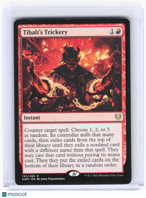 2021 Magic: The Gathering—Tibalt's Trickery #153 Kaldheim—Rare Non-Foil