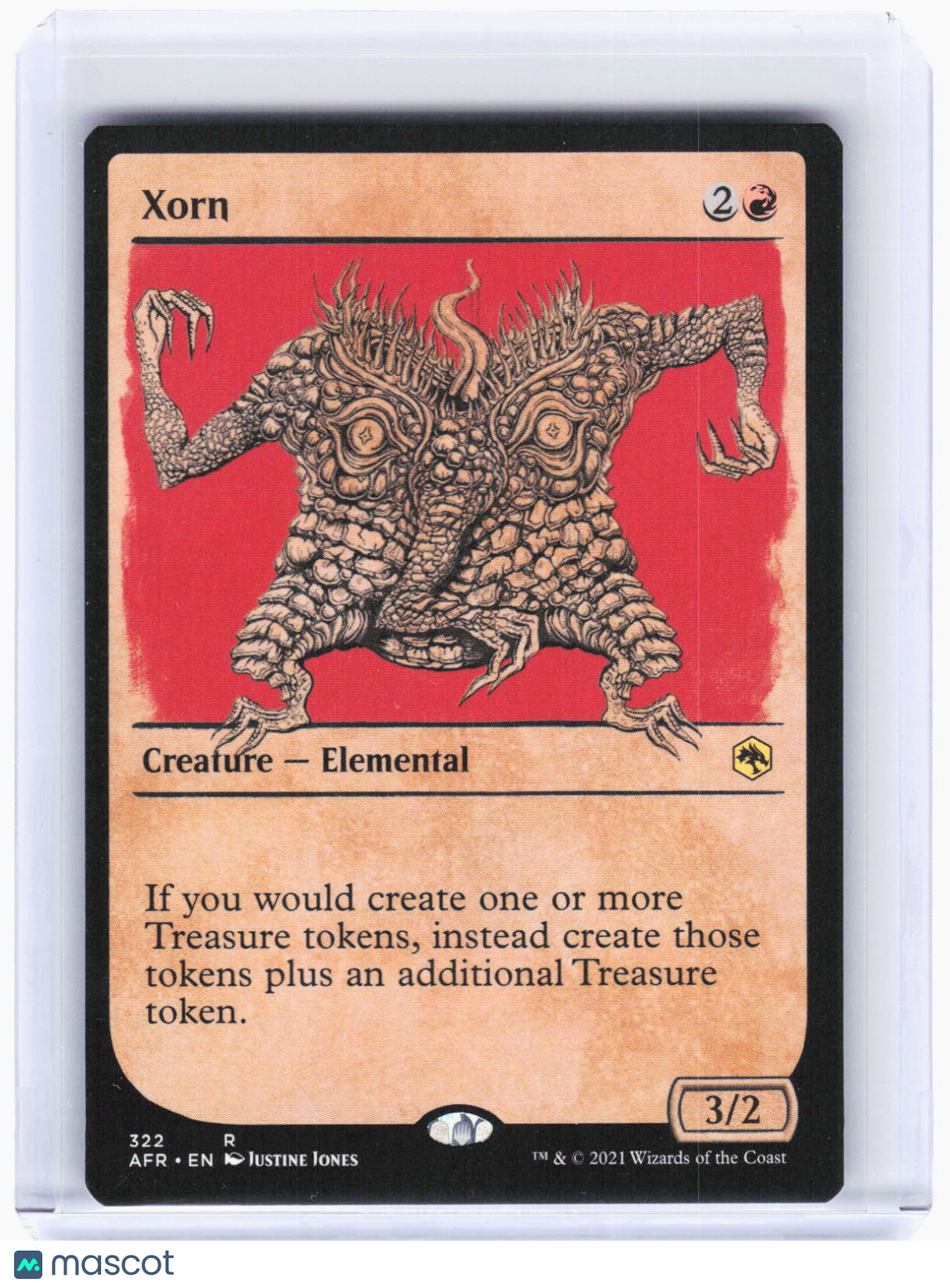 2021 Magic: The Gathering—Xorn (Showcase) #322 (AFR)—Rare Non-Foil