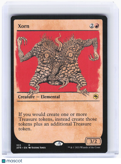 2021 Magic: The Gathering—Xorn (Showcase) #322 (AFR)—Rare Non-Foil