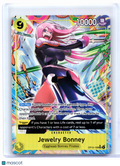 2025 One Piece—Jewelry Bonney (Alt Art) #OP13-108 Carrying On His Will—SR Foil