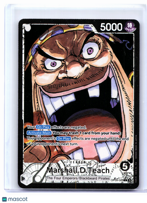 2024 One Piece—Marshall.D.Teach (Alternate Art) #OP09-081—Leader Foil