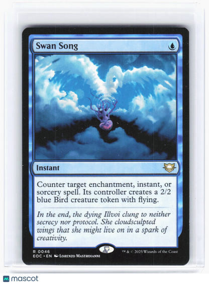 2023 Magic: The Gathering—Swan Song #46 (EOC)—Rare Non-Foil