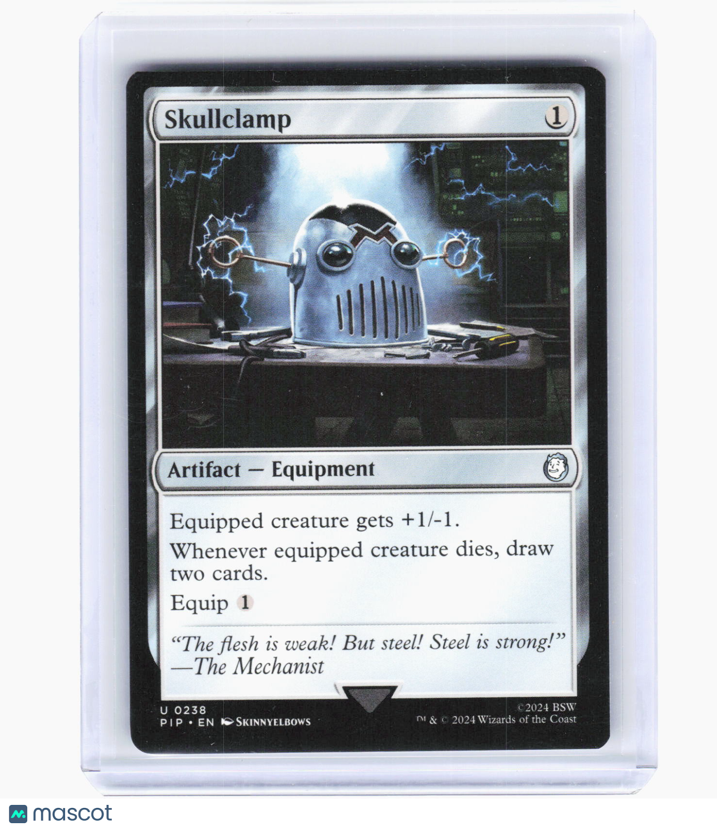 2024 Magic: The Gathering—Skullclamp #238 (PIP)—Uncommon Non-Foil