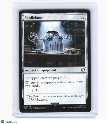 2024 Magic: The Gathering—Skullclamp #238 (PIP)—Uncommon Non-Foil
