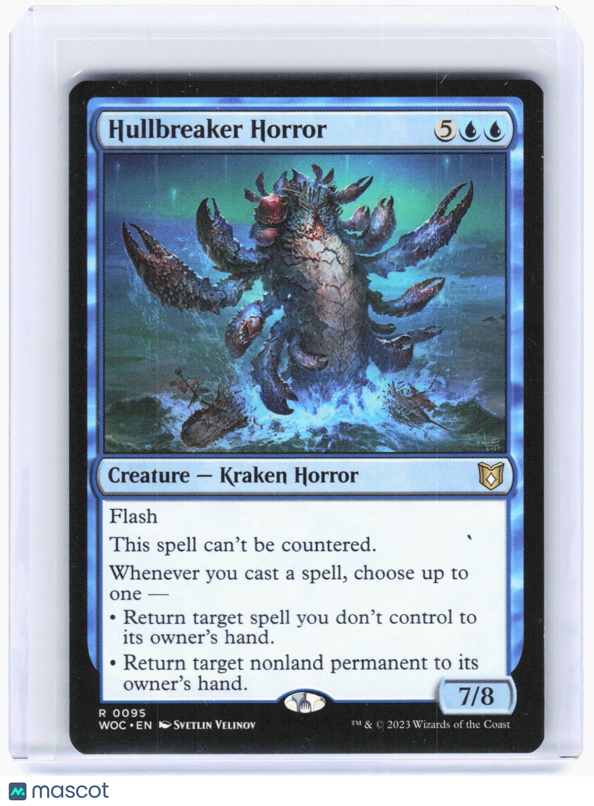 2023 Magic: The Gathering—Hullbreaker Horror #95 (WOC)—Rare Non-Foil