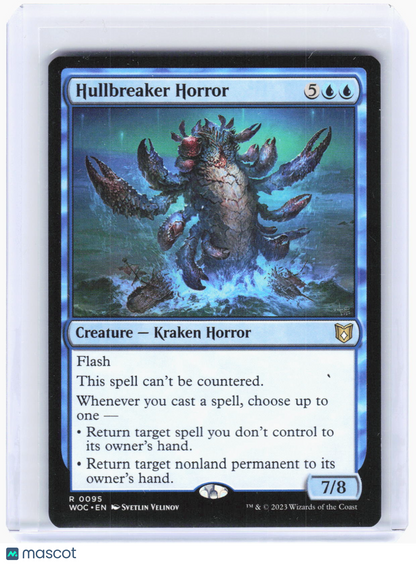 2023 Magic: The Gathering—Hullbreaker Horror #95 (WOC)—Rare Non-Foil