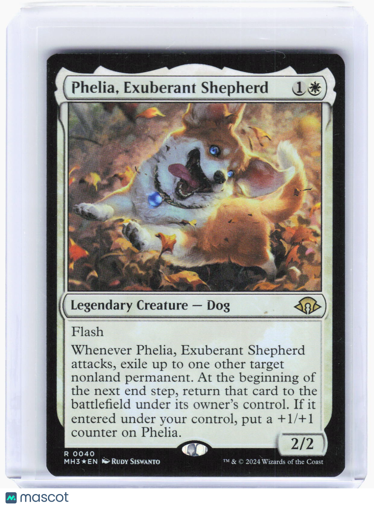 2024 Magic: The Gathering—Phelia, Exuberant Shepherd #40 (MH3)—Rare Foil