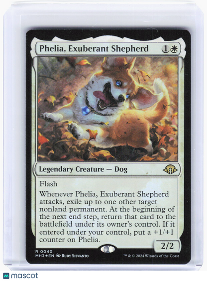 2024 Magic: The Gathering—Phelia, Exuberant Shepherd #40 (MH3)—Rare Foil