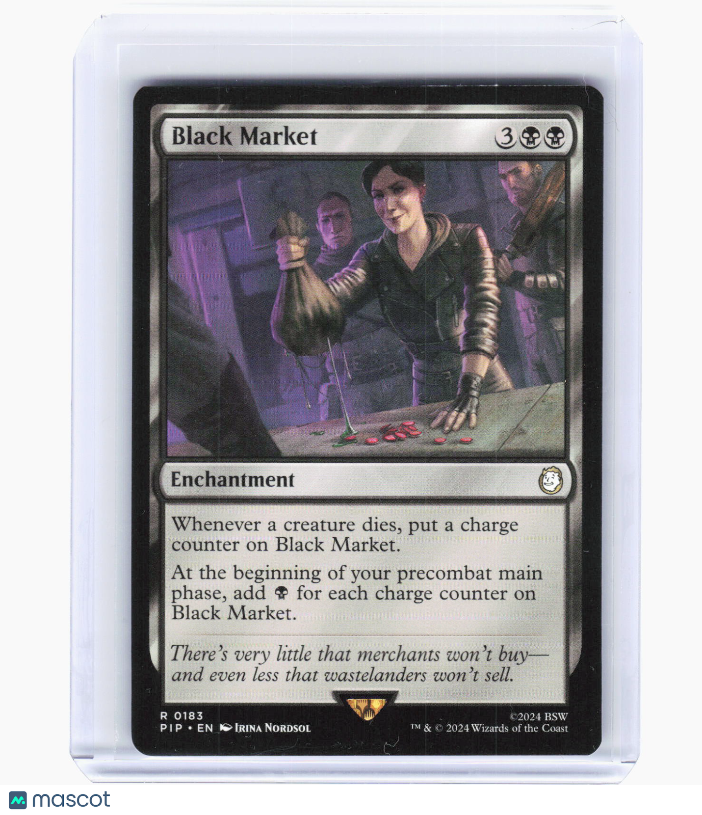 2024 Magic: The Gathering—Black Market #183 (PIP)—Rare Non-Foil