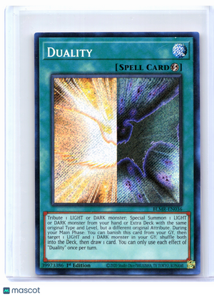 2023 YuGiOh!—Duality #BLMR-EN036 Monstrous Revenge—Secret Rare Foil (1st Ed)